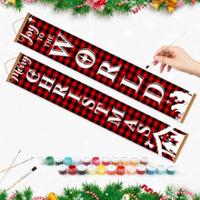 Afbeelding in Gallery-weergave laden, Schilderen op Nummer DIY Deur Banners - Kerstwereld