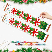 Afbeelding in Gallery-weergave laden, Schilderen op Nummer DIY Deur Banners - Kerstkrans