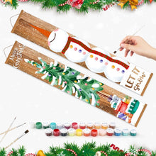 Afbeelding in Gallery-weergave laden, Schilderen op Nummer DIY Deur Banners - Vintage Kerst