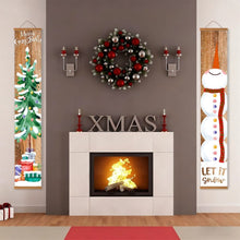 Afbeelding in Gallery-weergave laden, Schilderen op Nummer DIY Deur Banners - Vintage Kerst