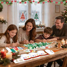 Afbeelding in Gallery-weergave laden, Schilderen op Nummer DIY Deur Banners - Vintage Kerst