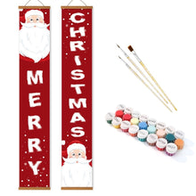 Afbeelding in Gallery-weergave laden, Schilderen op Nummer DIY Deur Banners - Vrolijke Kerstman