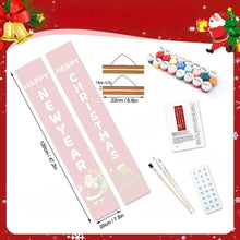 Afbeelding in Gallery-weergave laden, Schilderen op Nummer DIY Deur Banners - Vrolijke Kerstman