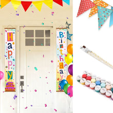 Afbeelding in Gallery-weergave laden, Schilderen op Nummer DIY Deur Banners - Feestelijke Vlaggetjes Figured'Art
