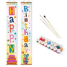 Afbeelding in Gallery-weergave laden, Schilderen op Nummer DIY Deur Banners - Feestelijke Vlaggetjes