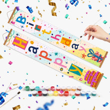 Afbeelding in Gallery-weergave laden, Schilderen op Nummer DIY Deur Banners - Feestelijke Vlaggetjes