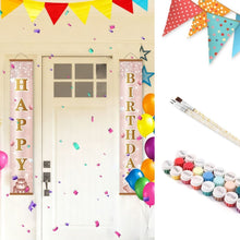 Afbeelding in Gallery-weergave laden, Schilderen op Nummer DIY Deur Banners - Confetti-Feston Figured'Art