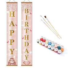 Afbeelding in Gallery-weergave laden, Schilderen op Nummer DIY Deur Banners - Confetti-Feston