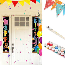 Afbeelding in Gallery-weergave laden, Schilderen op Nummer DIY Deur Banners - Vrolijk Feston Figured'Art