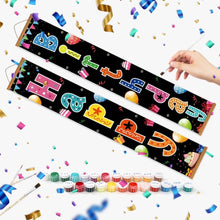 Afbeelding in Gallery-weergave laden, Schilderen op Nummer DIY Deur Banners - Vrolijk Feston