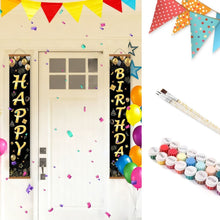 Afbeelding in Gallery-weergave laden, Schilderen op Nummer DIY Deur Banners - Feestvlaggetjes Figured'Art