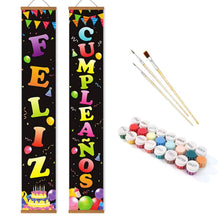 Afbeelding in Gallery-weergave laden, Schilderen op Nummer DIY Deur Banners - Glansslinger