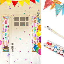 Afbeelding in Gallery-weergave laden, Schilderen op Nummer DIY Deur Banners - Feestdecoraties Figured'Art