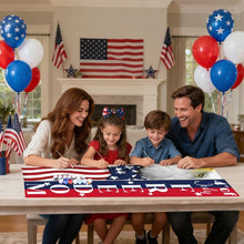 Afbeelding in Gallery-weergave laden, Schilderen op Nummer DIY Deur Banners - USA Feestvlaggetjes