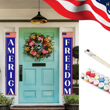 Afbeelding in Gallery-weergave laden, Schilderen op Nummer DIY Deur Banners - Yankee Wimpels Figured'Art