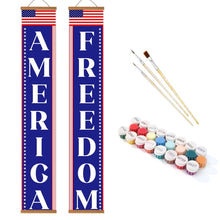 Afbeelding in Gallery-weergave laden, Schilderen op Nummer DIY Deur Banners - Yankee Wimpels