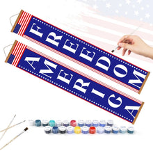 Afbeelding in Gallery-weergave laden, Schilderen op Nummer DIY Deur Banners - Yankee Wimpels