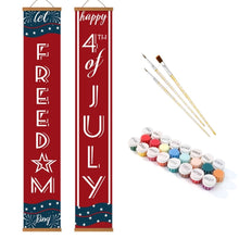 Afbeelding in Gallery-weergave laden, Schilderen op Nummer DIY Deur Banners - Patriottische Guirlande