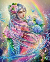 Afbeelding in Gallery-weergave laden, Diamond Painting - Vrouwen Fantasie Diamond Painting Ontdek de wereld, ontdek de wereld
