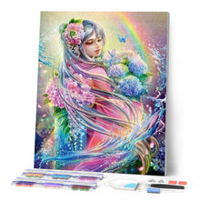 Afbeelding in Gallery-weergave laden, Diamond Painting - Vrouwen Fantasie Diamond Painting Ontdek de wereld, ontdek de wereld