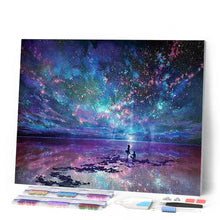 Afbeelding in Gallery-weergave laden, Diamond Painting - Sterrenhemel en romantiek Diamond Painting Landschappen, landschappen