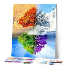 Afbeelding in Gallery-weergave laden, Diamond Painting - De 4 seizoenen Diamond Painting Landschappen, landschappen
