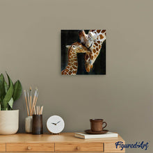 Afbeelding in Gallery-weergave laden, Diamond Painting - De giraffen familie dieren, Diamond Painting Dieren, giraffen