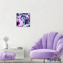 Afbeelding in Gallery-weergave laden, Diamond Painting - Fancy Leeuwenkop dieren, Diamond Painting Dieren, leeuwen