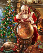 Afbeelding in Gallery-weergave laden, Diamond Painting - Kerstman Kerstmis, Diamond Painting Religie, religie