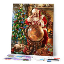 Afbeelding in Gallery-weergave laden, Diamond Painting - Kerstman Kerstmis, Diamond Painting Religie, religie
