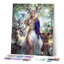 Afbeelding in Gallery-weergave laden, Diamond Painting - Koningin van rendieren dieren, hert, Diamond Painting Dieren
