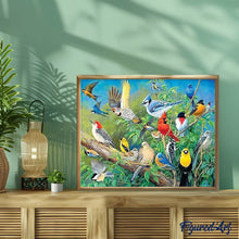 Afbeelding in Gallery-weergave laden, Diamond Painting - Tropische vogels dieren, vogels, Diamond Painting Dieren