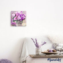 Afbeelding in Gallery-weergave laden, Diamond Painting - Paarse bloemen Diamond Painting Bloemen, bloemen