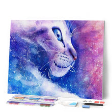 Afbeelding in Gallery-weergave laden, Diamond Painting - Kat Fantasie dieren, katten, Diamond Painting Dieren