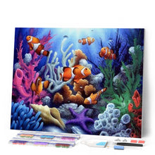 Afbeelding in Gallery-weergave laden, Diamond Painting - Clownsvis dieren, Diamond Painting Dieren, vissen