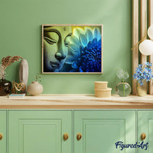 Afbeelding in Gallery-weergave laden, Diamond Painting - Boeddha en Lotus Diamond Painting Religie, religie