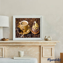 Afbeelding in Gallery-weergave laden, Diamond Painting - Koffie en koekjes Diamond Painting Keuken, keuken