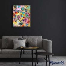 Afbeelding in Gallery-weergave laden, Diamond Painting - Harten Diamond Painting Romantiek, romantiek