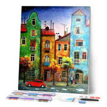 Afbeelding in Gallery-weergave laden, Diamond Painting - Buurt steden, Diamond Painting Steden