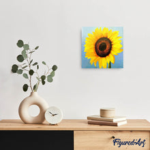 Afbeelding in Gallery-weergave laden, Diamond Painting - Zonnebloem Diamond Painting Bloemen, bloemen