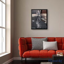 Afbeelding in Gallery-weergave laden, Diamond Painting - Reflecterende tijger en leeuw dieren, Diamond Painting Dieren, leeuwen, tijgers