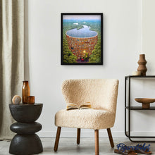 Afbeelding in Gallery-weergave laden, Diamond Painting - Rivier en bibliotheek Diamond Painting Landschappen, landschappen