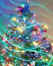Afbeelding in Gallery-weergave laden, Diamond Painting - Kerstboom Kerstmis, Diamond Painting Religie, religie