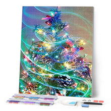 Afbeelding in Gallery-weergave laden, Diamond Painting - Kerstboom Kerstmis, Diamond Painting Religie, religie