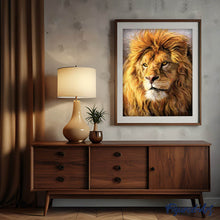 Afbeelding in Gallery-weergave laden, Diamond Painting - Leeuw dieren, Diamond Painting Dieren, leeuwen