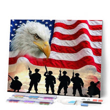 Afbeelding in Gallery-weergave laden, Diamond Painting - Amerikaanse soldaten Diamond Painting Andere, ander