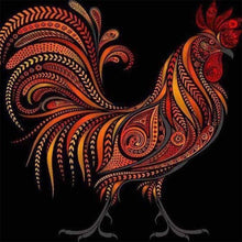 Afbeelding in Gallery-weergave laden, Diamond Painting - Mode Haan dieren, Diamond Painting Dieren, hanen