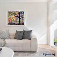 Afbeelding in Gallery-weergave laden, Diamond Painting - Levensboom 40x50cm reeds ingelijst