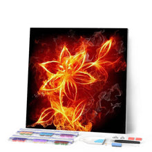 Afbeelding in Gallery-weergave laden, Diamond Painting - Rokende Bloem Diamond Painting Bloemen, bloemen