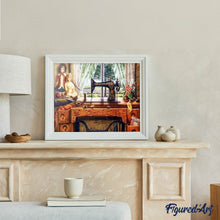 Afbeelding in Gallery-weergave laden, Diamond Painting - Naaimachine Diamond Painting Romantiek, romantiek
